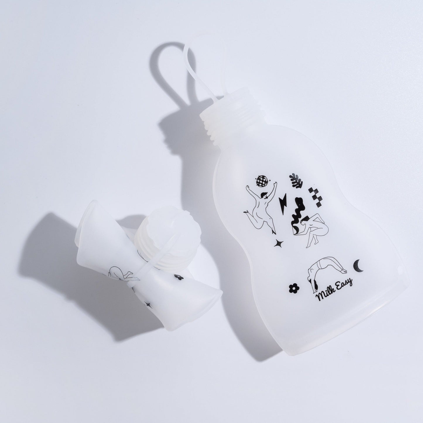 Store Easy Silicone Bottle with Nipple and Cover