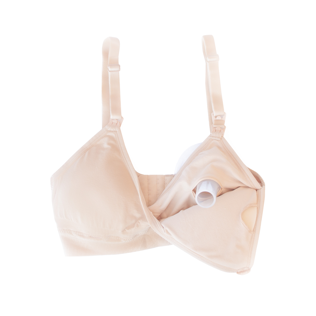 Nurse and Pump Easy Bra in Nude
