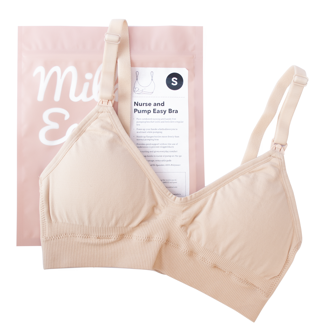 Nurse and Pump Easy Bra in Nude