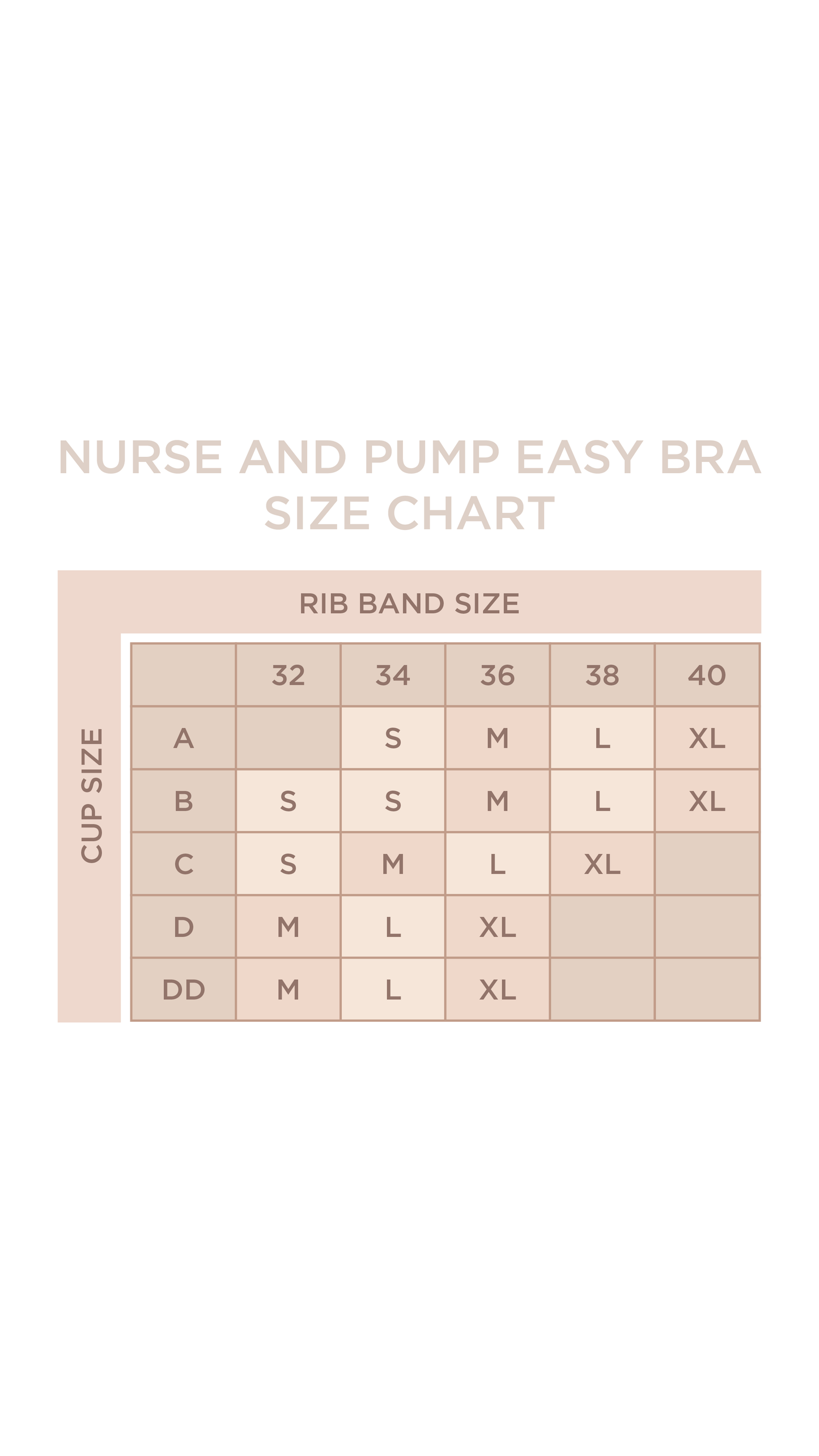 Nurse and Pump Easy Bra in Nude