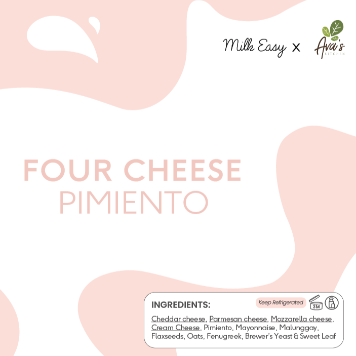 Milk Easy x Ava's Kitchen Lactation Spread - Four Cheese Pimiento
