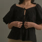 Milk Easy x Vania Romoff Blouse
