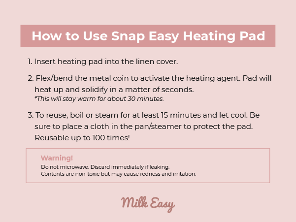 Snap Easy Heating Pad